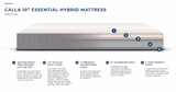 10” ESSENTIAL LATEX HYBRID MATTRESS
