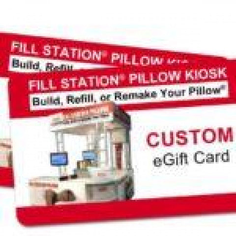 Fill Station Pillow Kiosk Gift Card